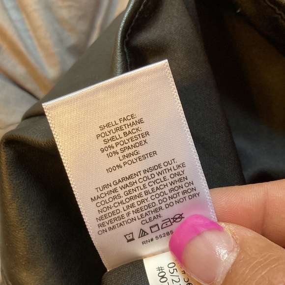 Express Faux Leather Pencil SKirt - Picture 6 of 6